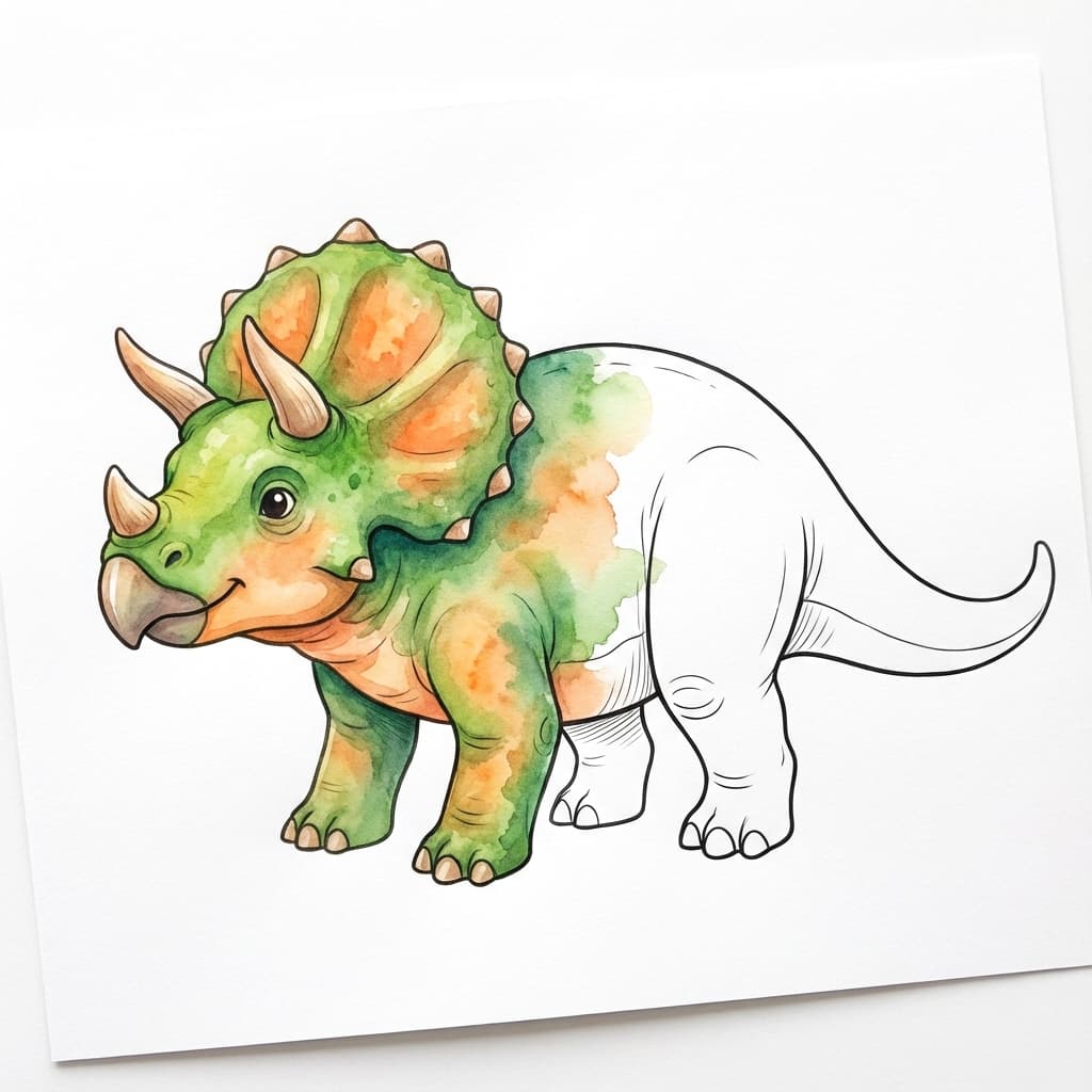 Desenho Billie Colors