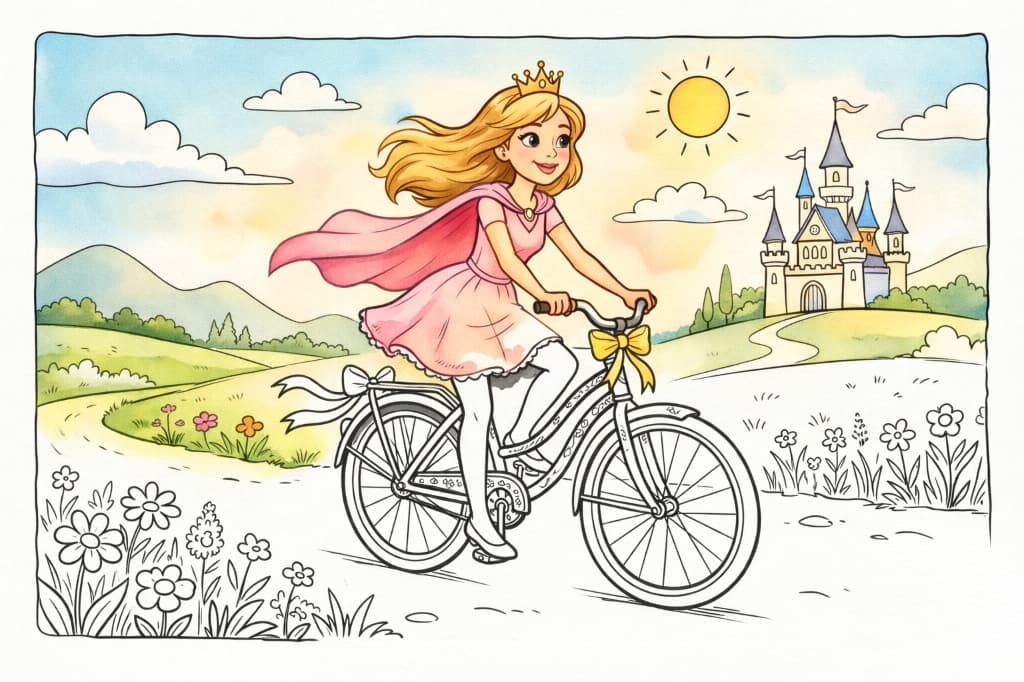 Desenho Billie Colors